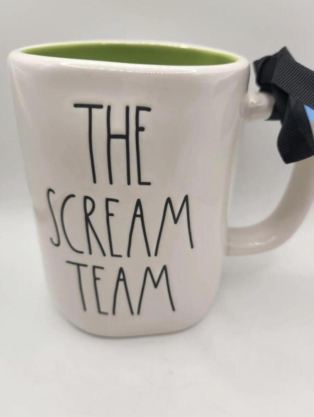 NEW Rae Dunn THE SCREAM TEAM Mug Monsters Inc Disney Pixar SULLY MIKE WAZOWSKI